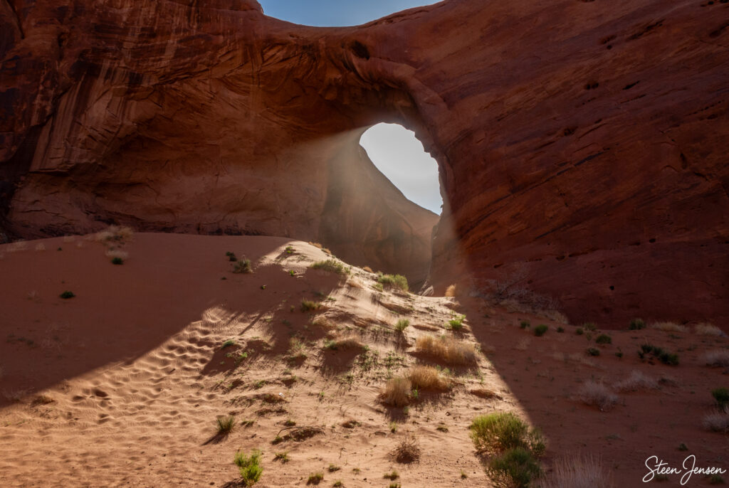 Monument Valley, Sun's Eye farve