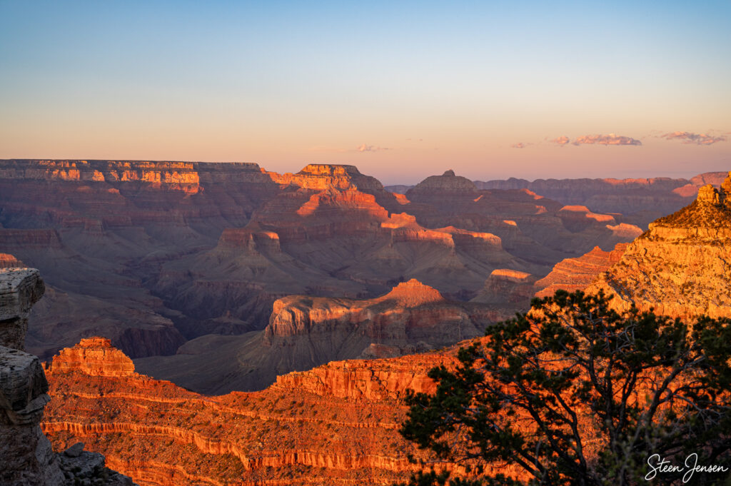 Grand Canyon, soldnedgang 1