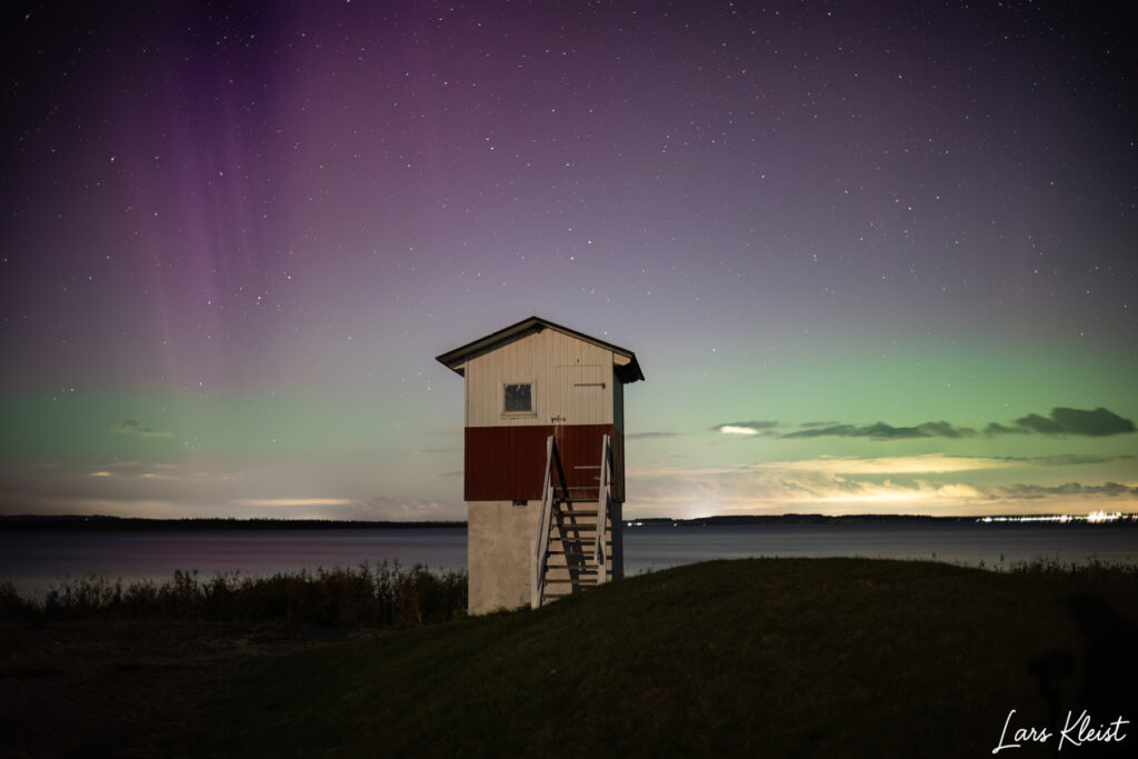 Roneklint Fyr med nordlys